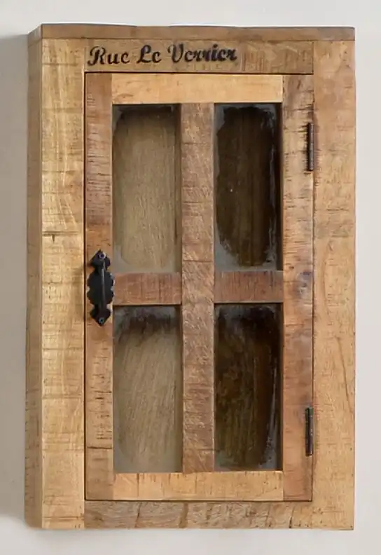 Rustic Industrial Hanging Cabinet with 1 Door - popular handicrafts